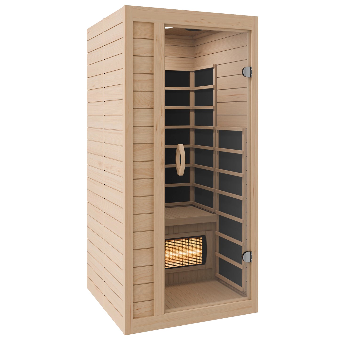 SteamSpa Lucia Carbon FAR Infrared Sauna 1-Person