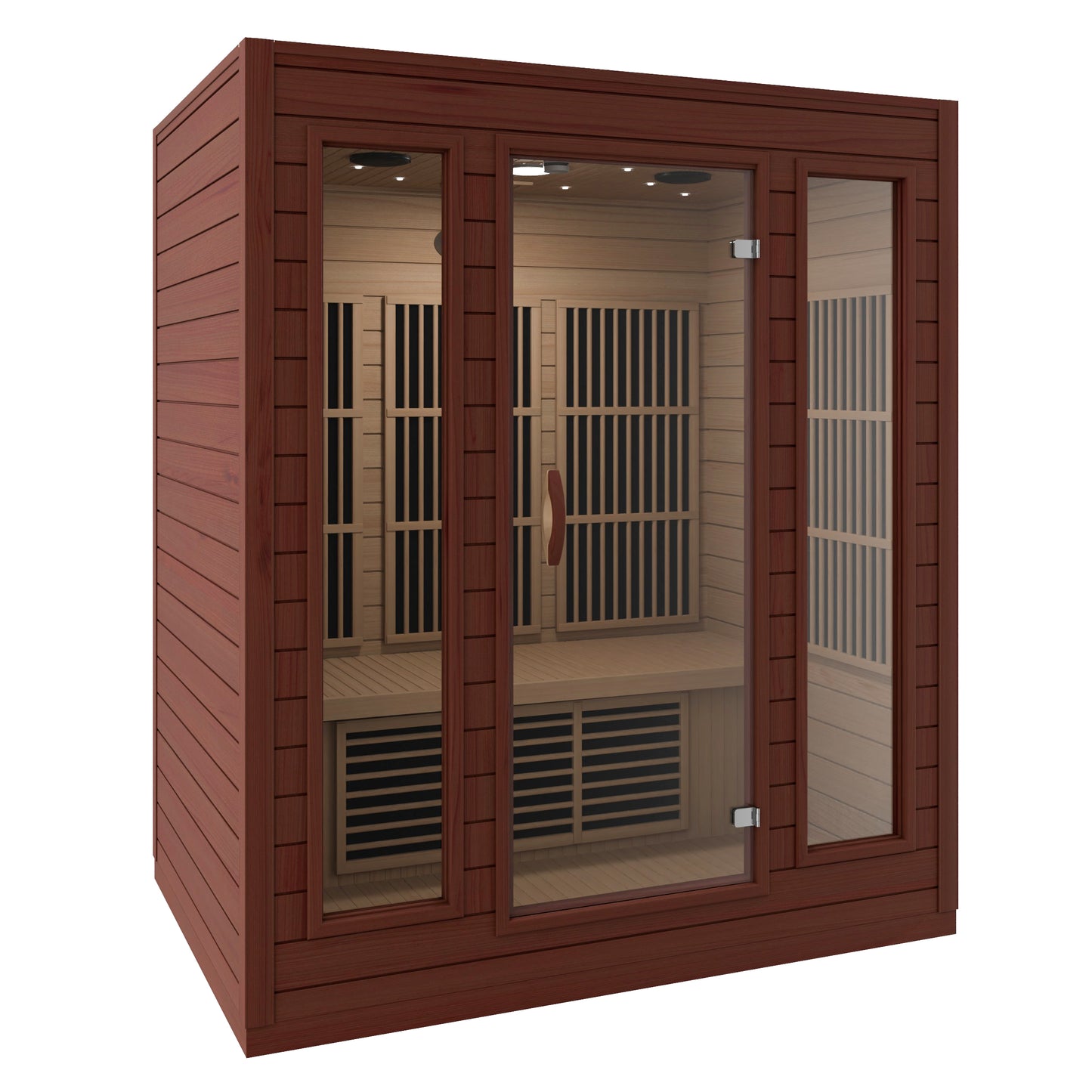 SteamSpa Curacao Carbon FAR Infrared Sauna 3-Person