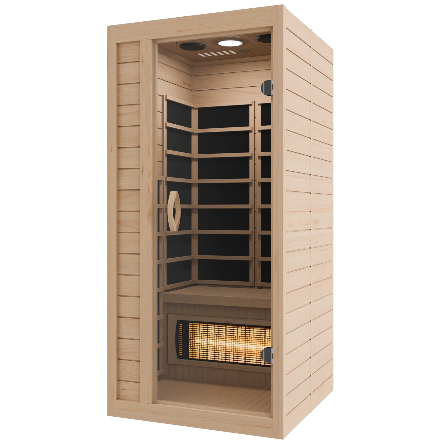 SteamSpa Lucia Carbon FAR Infrared Sauna 1-Person