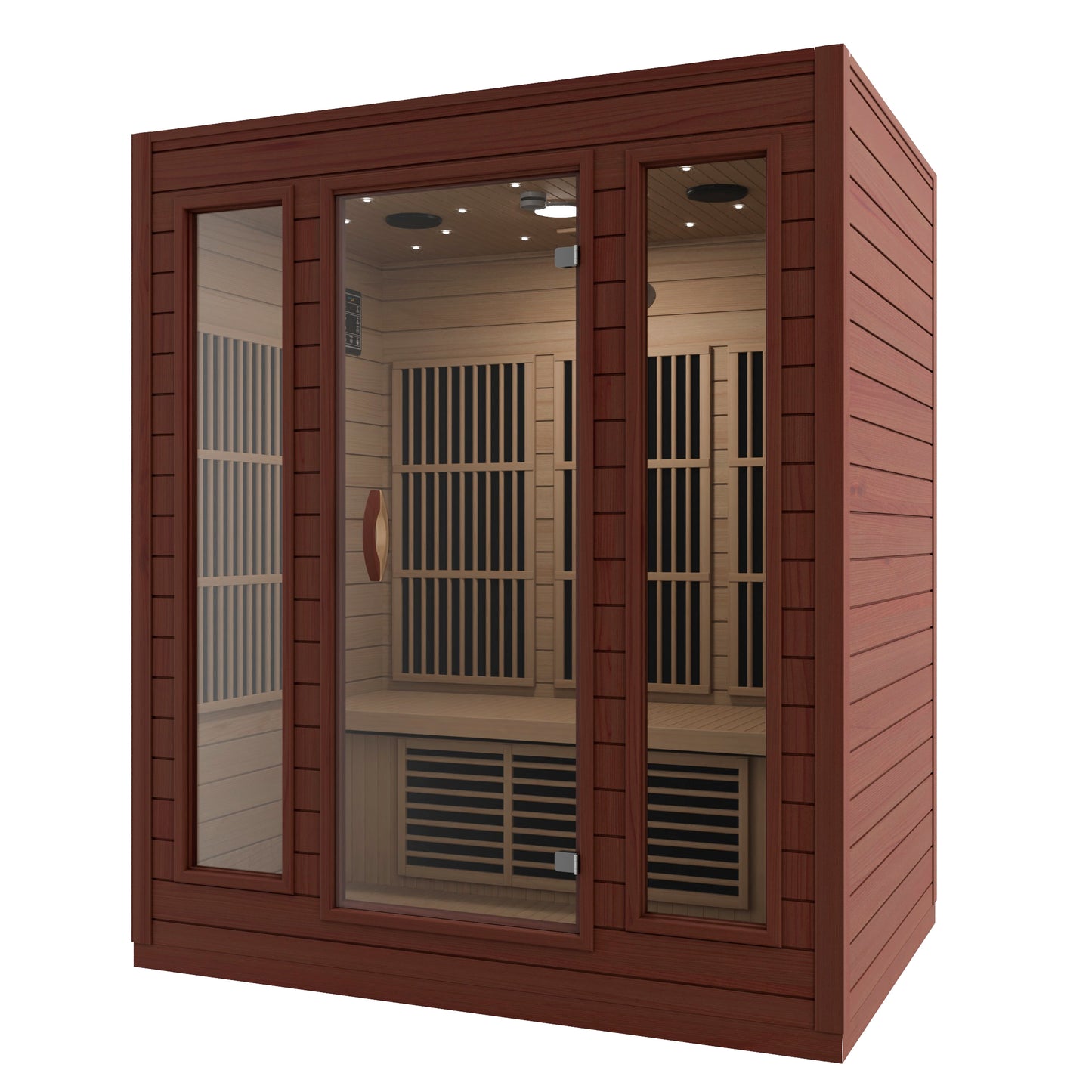 SteamSpa Curacao Carbon FAR Infrared Sauna 3-Person