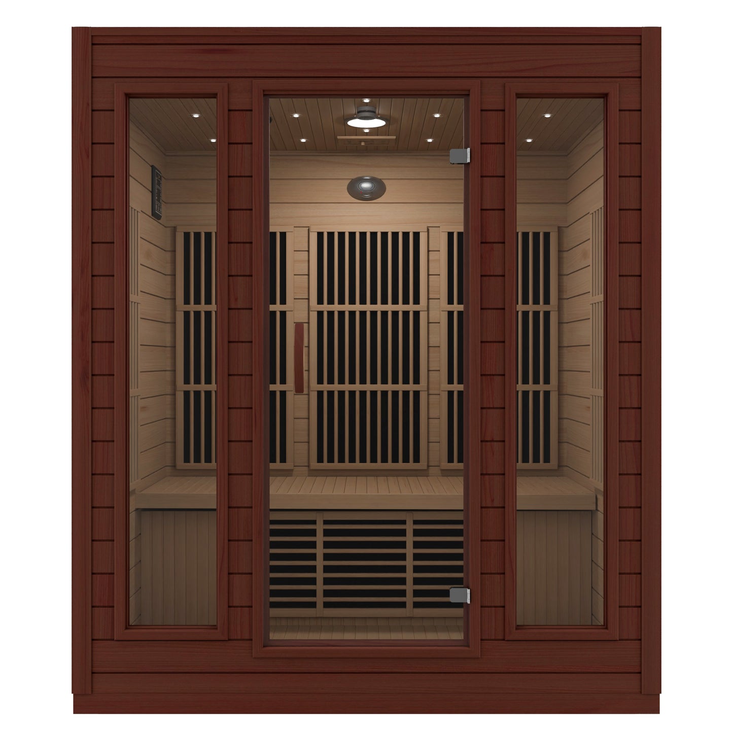 SteamSpa Curacao Carbon FAR Infrared Sauna 3-Person