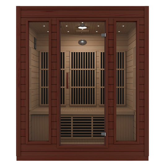 SteamSpa Curacao Carbon FAR Infrared Sauna 3-Person