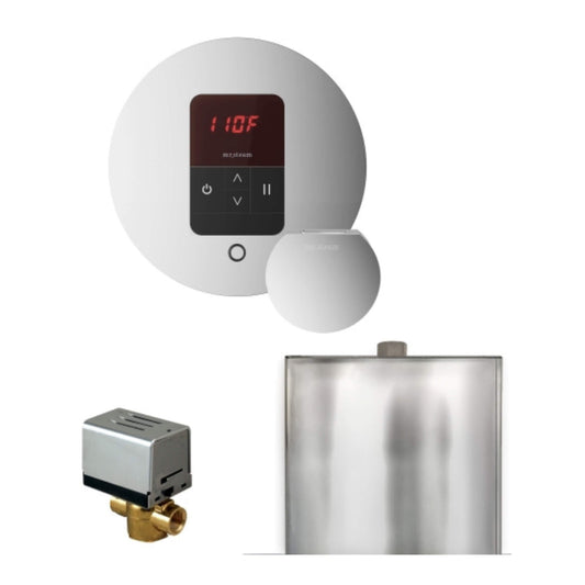 Mr.Steam Basic Butler Steam Shower Control Package W/ iTempo Control & Aroma Designer Finish SteamHead (SAK63721)