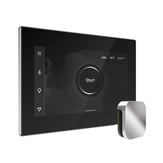 Mr.Steam iSteamX Steam Shower Control W/ Aroma SteamHead (SAK42217)