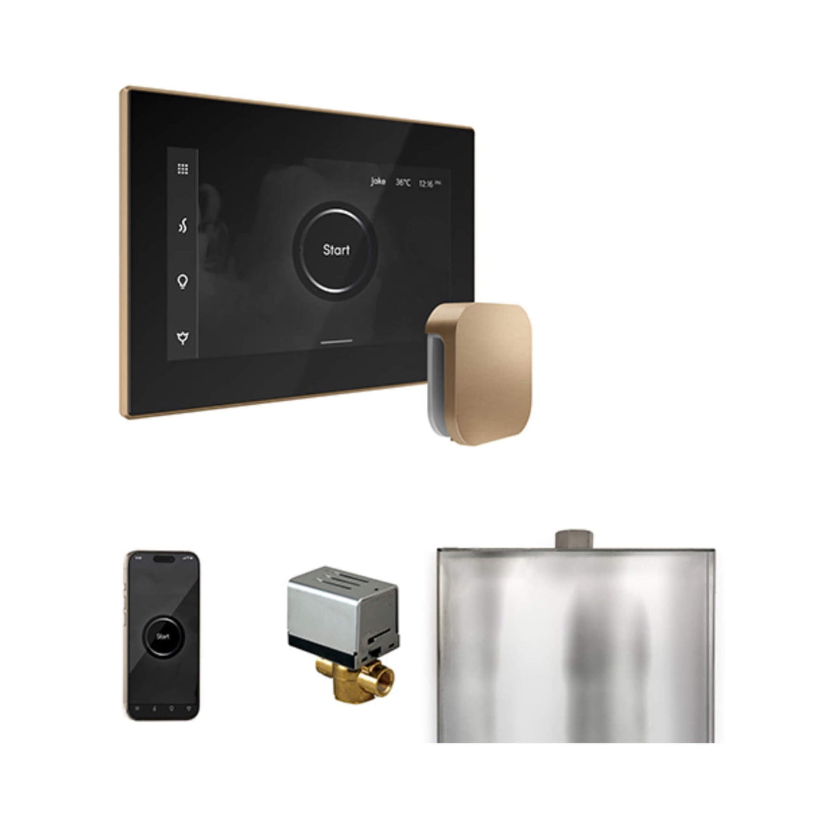 Mr.Steam XButler Steam Shower Control Package With iSteamX Control & AutoFlush System (SAK10782)