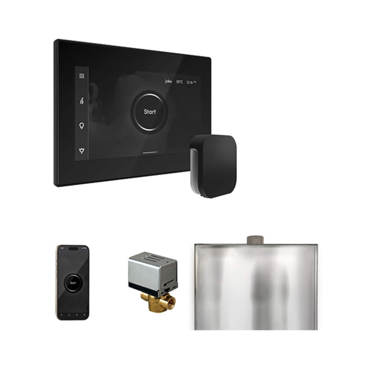 Mr.Steam XButler Steam Shower Control Package With iSteamX Control & AutoFlush System (SAK10782)