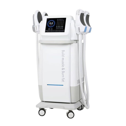 Premium 4-Handle Body, Abdomen And Buttock Muscle Shaping Machine With Trolley (SAK71463)