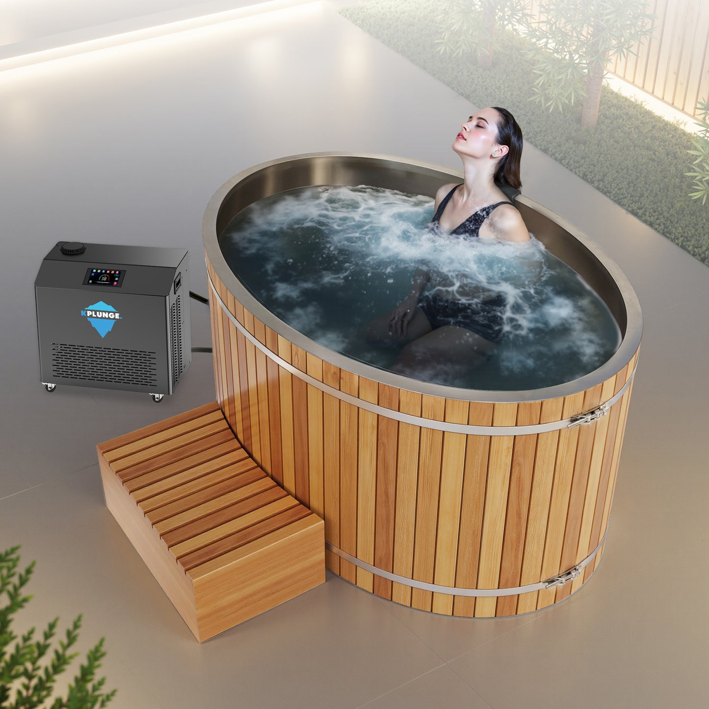K-PLUNGE All-In-One Plunge/Hot Tub 3/4 HP